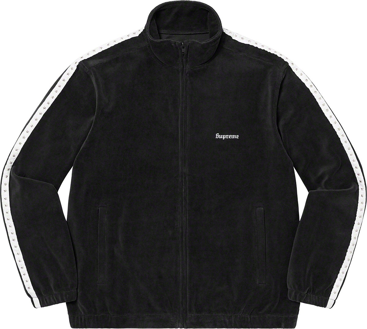 Studded Velour Track Jacket view 7